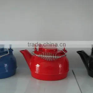 Cast Iron Fashion Tea Pot Set thumbnail-2