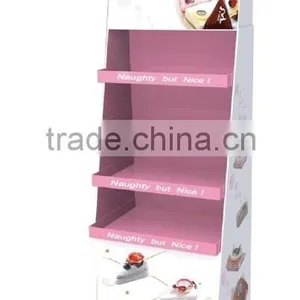 Land Display Unit Cardboard Apparel Display Racks thumbnail-1