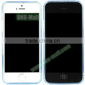 Pure Color Translucent TPU Case for IPhone 5 / 5s, Anti-skidding Back Cover for IPhone SE thumbnail-2