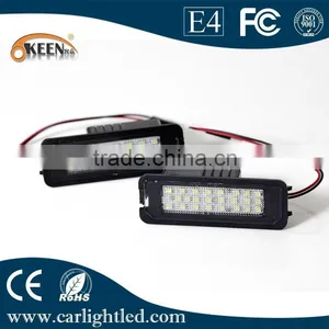 Highest Cost-effective 12v Car Led License Plate Lamp Light Led Number Plate Light for VW thumbnail-1