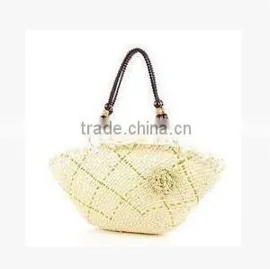 Mnaufactory Directly Sell Cheap New Design Paper Straw Handbags With Fashion Style,plastic Shopping Bag thumbnail-1