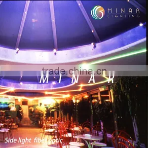 Diameter 8mm Side Light Fiber Optic Cable, Fiber Optic Side Glow Cable Lighting thumbnail-6