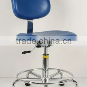 ESD Anti Static Chair PU Leather Chair Lab Cleanroom Chair thumbnail-5