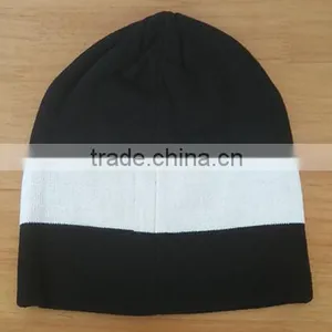 Popular Custom Cheap Winter Designer Fashion Knit Ski Caps thumbnail-2