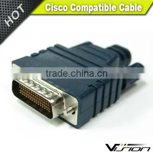 Dark Blue High Density LFH60 Loopback Adapter DB60pin Compatible With Cisco WIC-1T thumbnail-1