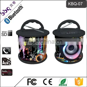 BBQ KBQ-07 5W 1200mAh Mini Portable Wireless Bluetooth Speaker thumbnail-1