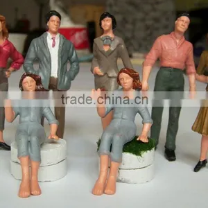 Architectural Mode Figure in Plastic Profile, Scale Figures in Craficial for 1/30 thumbnail-6