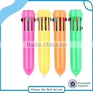 10 in 1 Multicolor Plastic Ball Pen & Promotion Pen & 10 Colors Pen thumbnail-2