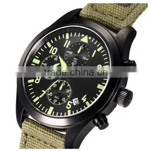 Yangbin 2015 Hot Sale Custom Clear Dail Nato Nylon Band Watch thumbnail-2