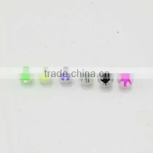 Magnetic Tongue Piercing Jewelry With Stainless Steel Barbell and Acrylic Balls Fashion Tongue Rings thumbnail-5