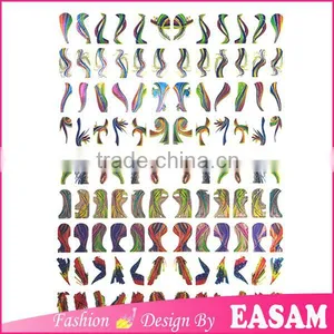 108 Pcs Color Printing Nail Art 3D Sticker,USA Style Nail Art Sticker thumbnail-1