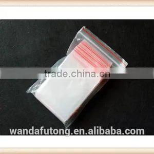 Wholesale Zlb-111 Plastic Clear Grip Seal Resealable Reusable Polyethylene Zip Lock Bags thumbnail-1