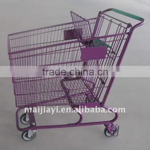 190 Liters American Supermarket Trolley thumbnail-1