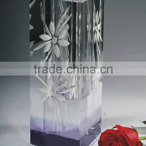 2016 Crystal Glass Types of Flower Vase Wholesale China thumbnail-5