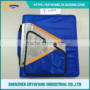 2016 New Design Customized Zipper Binder Folder ,2Inch 3Ring Zipper Binder thumbnail-1