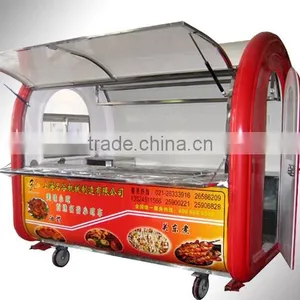 Fashionable Mobile Street Kiosk Cart for Sale/Food Processing Machine/Food Vending Vart for Sale thumbnail-1