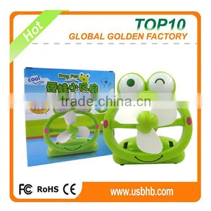 Popular Animal Usb Fan Mini Frog Cool Fan for Summer thumbnail-1