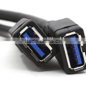 USB3.0 20pin to 2 x USB3.0 A (F) Cable thumbnail-2