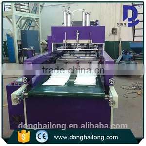 Hot Seal and Cool Cut Bottom Sealing Bag Cutting Machine thumbnail-3