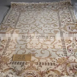 Handmade Wool & Silk Art Rug Chinese Handcraft Wool & Silk Carpet thumbnail-2