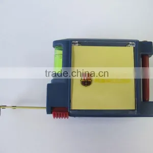 Tape Measure With Notepad and Ball Pen and Level Quality Choice thumbnail-1