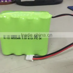 NI-CD 9.6V AA 500mAh Batter Pack thumbnail-1