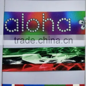 Transfer Print Woven Elastic Tape thumbnail-1