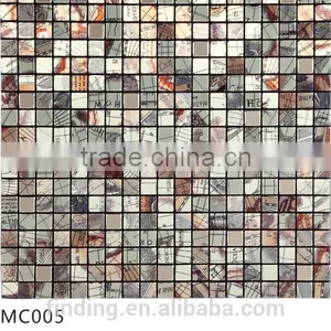 Best Quality Decoration Panel Aluminium Mosaic Tile MC001 thumbnail-3