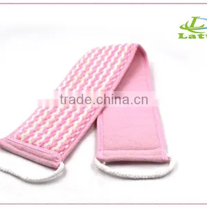 Pink Natural Back Bath Scrubber Sisal for Bath thumbnail-2