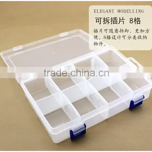 8 Partitions Departments Plastic Organizer thumbnail-5