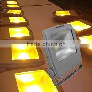 10w Warm Yellow Led Flood Light for Building Decoration Lighting thumbnail-1
