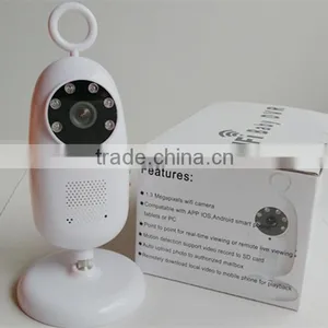 Hot Selling HD720P Wireless Surveillance DVR Wholesale Factory Price P2P Remoter Camera Wi-Fi Baby Monitor thumbnail-1