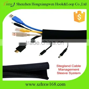 Neoprene Flexible Cable Cord Organizer for PC/Home Theater thumbnail-1