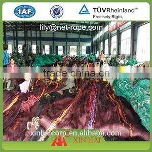 Cast Net Type and Nylon Plastic Type Trawl Fishing Netting, Shrimp Trawl Net thumbnail-1