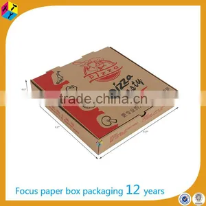 Custom Printed Logo Rectangular Pizza Box thumbnail-1