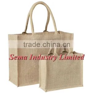 Eco-friendly Jute Bag,shopping Jute Bag, Jute Tote Bag for Shopping and Promoting thumbnail-3