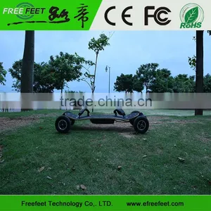 Electric Four Wheel Scooter Self Balance Segwaye Electric Longboard Skateboard thumbnail-2