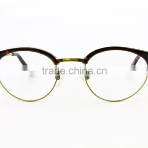 G3177-C2 Latest Acetate Mix Metal Reading Glasses/Retro Optical Frame thumbnail-2