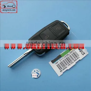 OkeyTech VW 2 Button Remote Key Control Id48 Chip 433MHZ 1JO 959 753N Remote Key for vw Remote Key thumbnail-1