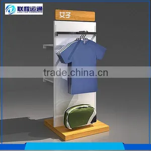 Quality Shop Stainless Bag Clothes Side Metal Rack thumbnail-1