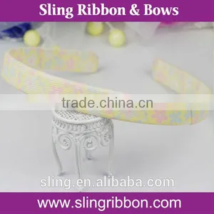 Handmade Flower Ribbon Headband Spring Hair Accessories thumbnail-1