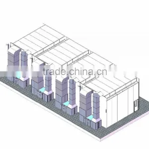 JF Paint Booth in Czech Republic Car Painting Machine Vehicles thumbnail-4