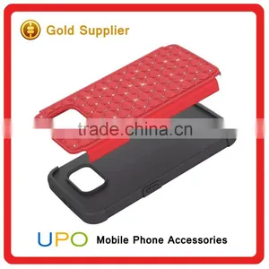 [UPO] Fancy Bling Diamond Plastic Silicon Cell Phone Case for Samsung Galaxy S7 Edge Plus thumbnail-6