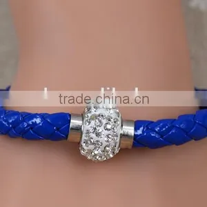Fashion Woven Diamond Bracelet thumbnail-5