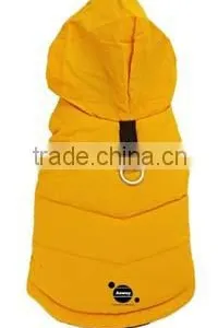 Best Selling Custom Logo Yellow Wind Parka Clothes Pets Product12 thumbnail-1