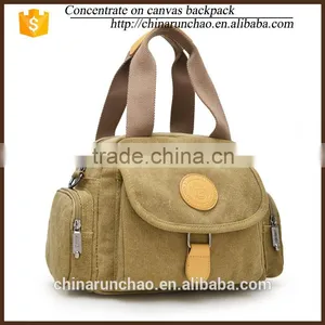 Cutom Made Canvas Shoulder Bag Sling Bag for Women 8000# thumbnail-1