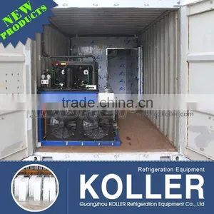 Koller Containerized Ice Block Machine With Cold Room JMB40 Easy for Transportation thumbnail-1