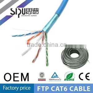 SIPU High Quality Ftp Cat6 Network Cable Wholesale 305m Fluke Cat6 Ftp Lan Cable Best Ftp Cable Cat6 Price thumbnail-1