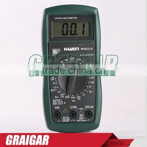MS8221D Digital Multimeter Portable Electrical Instrument Voltage Current Resistance Tester thumbnail-1