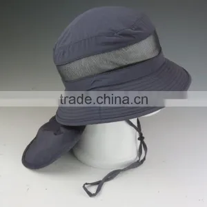 Grey Sinamay Hat Fishing Hat thumbnail-4